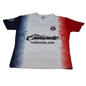 Club Deportivo Guadalajara Chivas Jersey Mens M White Soccer UNK Liga MX